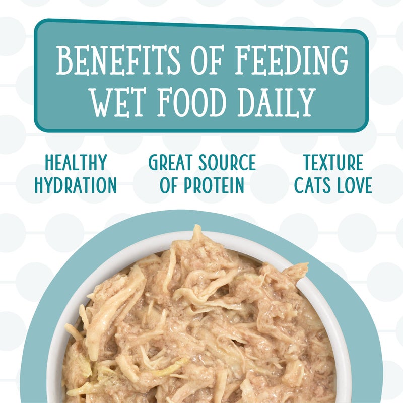 Weruva ويروفا قطط في المطبخ، مجموعة متنوعة من المأكولات، طعام رطب للقطط، علبة 3.2 أونصة (عبوة من 12)  - Image 5