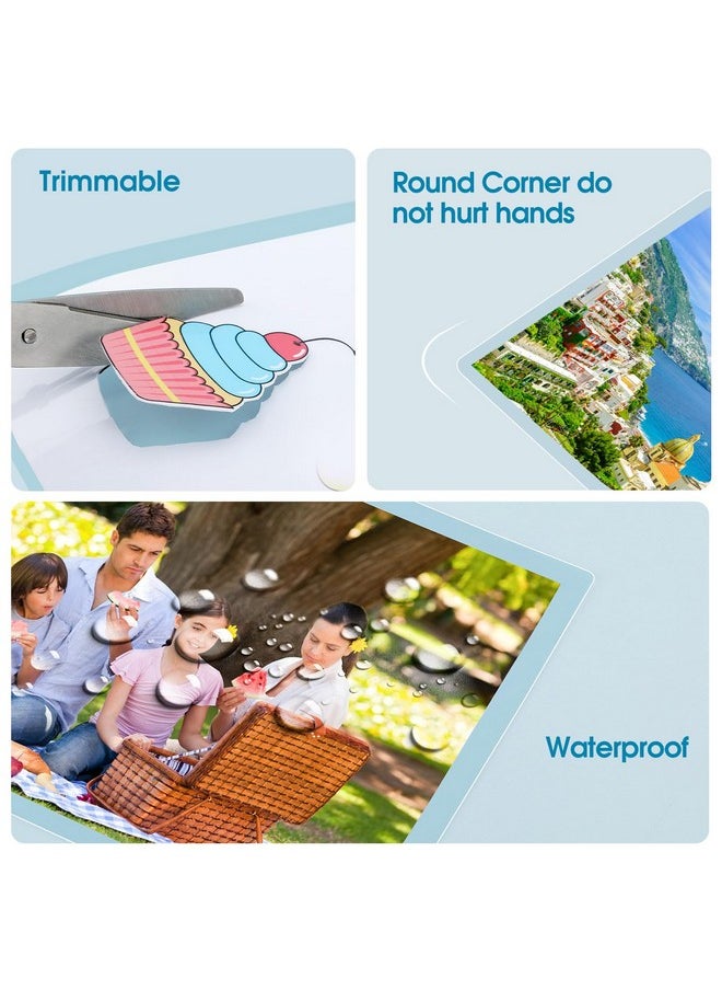 KTRIO KTRIO Laminating Sheets, Holds 8.5 x 11 Inch Sheets 30 Pack, 3 Mil Thermal Laminating Pouches 9 x 11.5 Inch Clear Plastic Lamination Sheet Paper for Laminator, Round Corner Letter Size  - Image 2