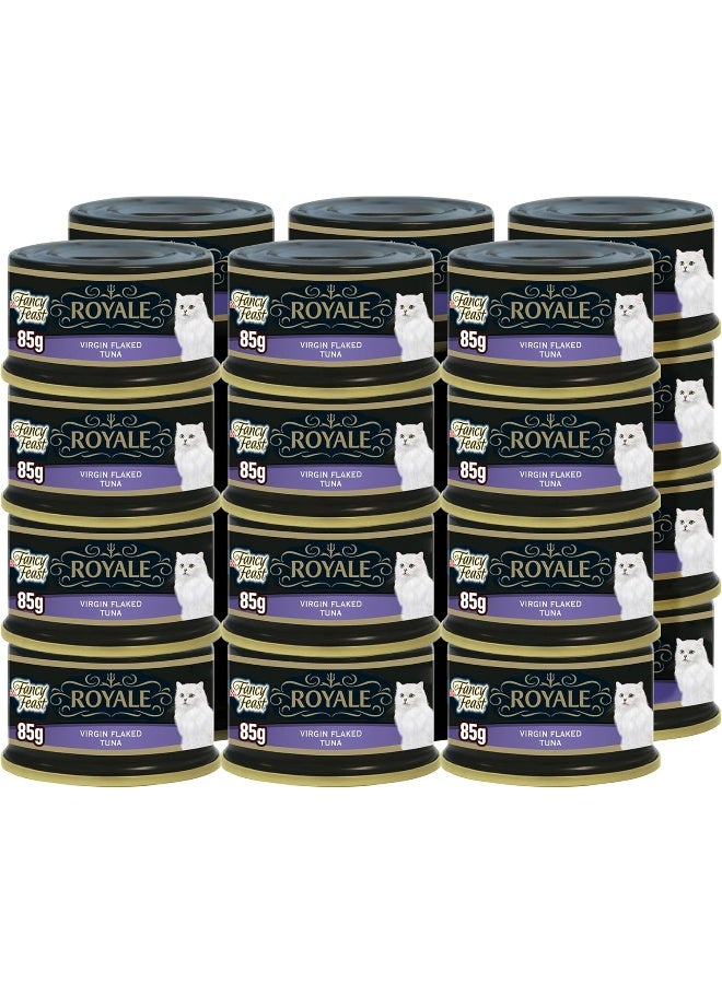 Purina Fancy Feast بوريانا فانتسي فيست رويال تونة فليك 85 جرام × 24 - Image 1