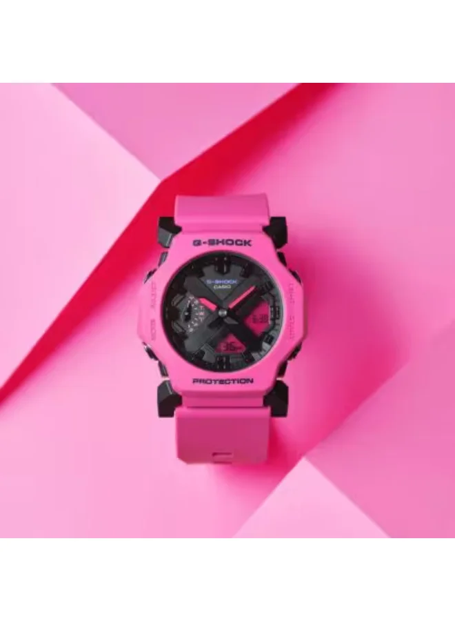 جي شوك ساعة يد رجالية رقمية من الراتنج -- - . مم