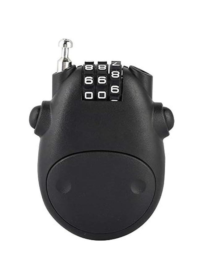 3 Digit Code Combination Password Lock for Stroller Stroller Password Security Lock(Black)
