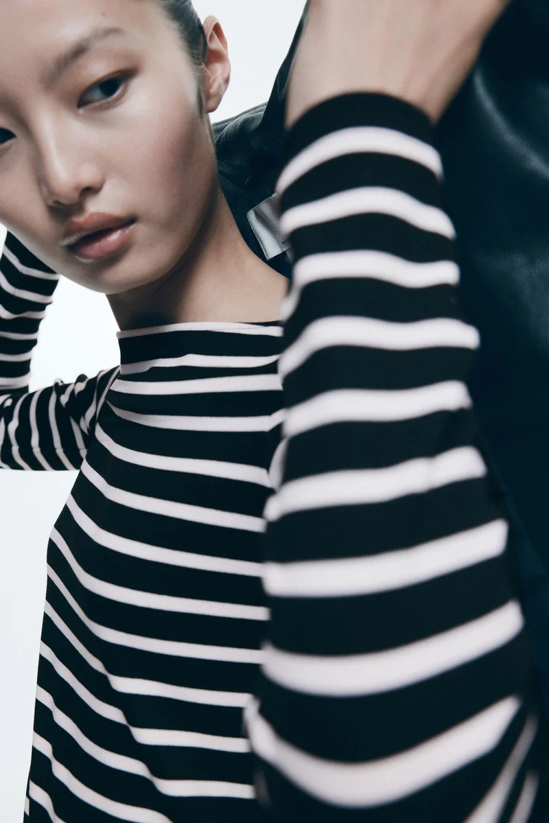 H&M Boat-neck top