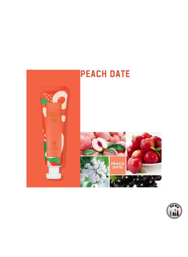 Holika Holika Peach Date Perfumed Hand Cream 30ml - Image 2