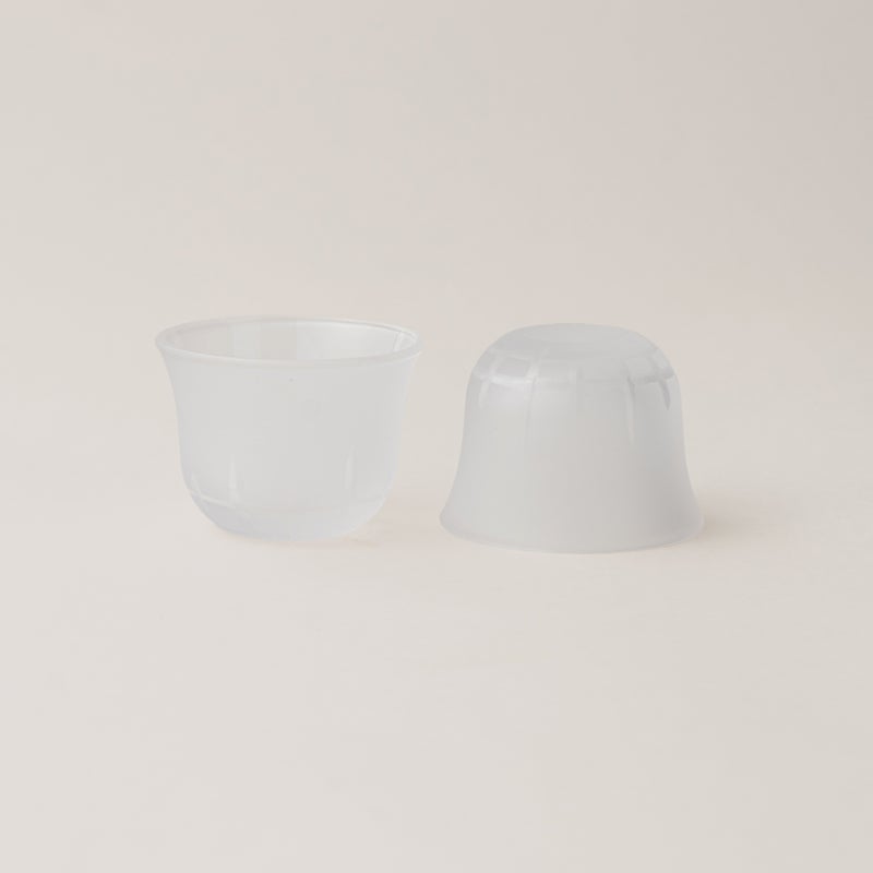 Dallaty 6pcs arabic coffee cup set, white - Image 4