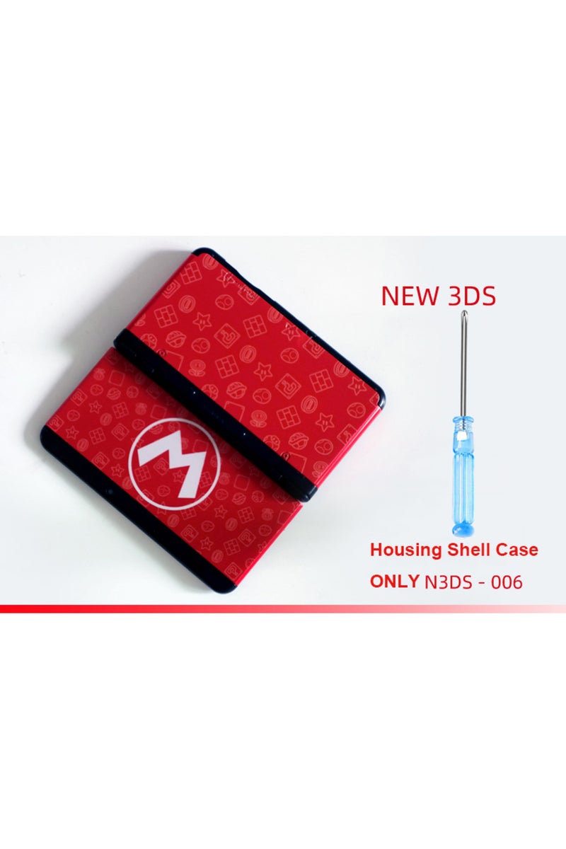 إيروريكس N3DS-006 غطاء بديل جديد لجهاز نينتندو نيو 3DS، يشمل اللوحة الأمامية والخلفية.
