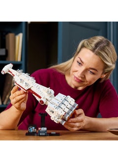 LEGO 75376 حرب النجوم: أمل جديد تانتي في، نموذج سفينة فضاء قابل للبناء، مجموعة بناء إبداعية للكبار، مركبة شهيرة، فكرة هدية مميزة لعشاق الذكرى السنوية (654 قطعة)  - Image 3