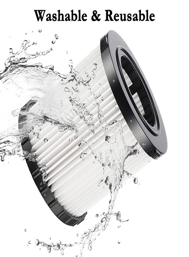 CSKB فلتر بديل HEPA DCV5801H للمكنسة الكهربائية الرطبة/الجافة من CSKB، قطعتان، متوافق مع DeWalt DCV580 وDCV581H، قابل لإعادة الاستخدام والغسل - Image 4