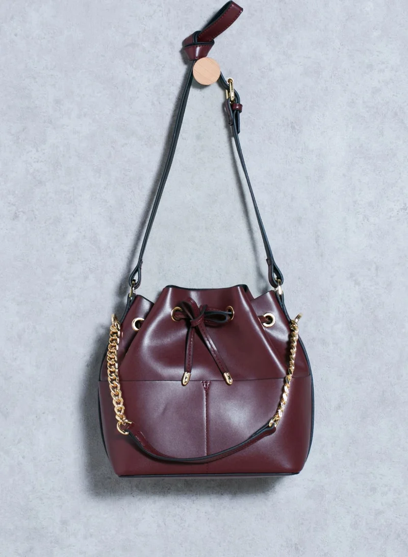 Miss Selfridge Unlined Bucket Bag