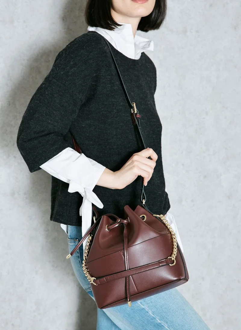 Miss Selfridge Unlined Bucket Bag