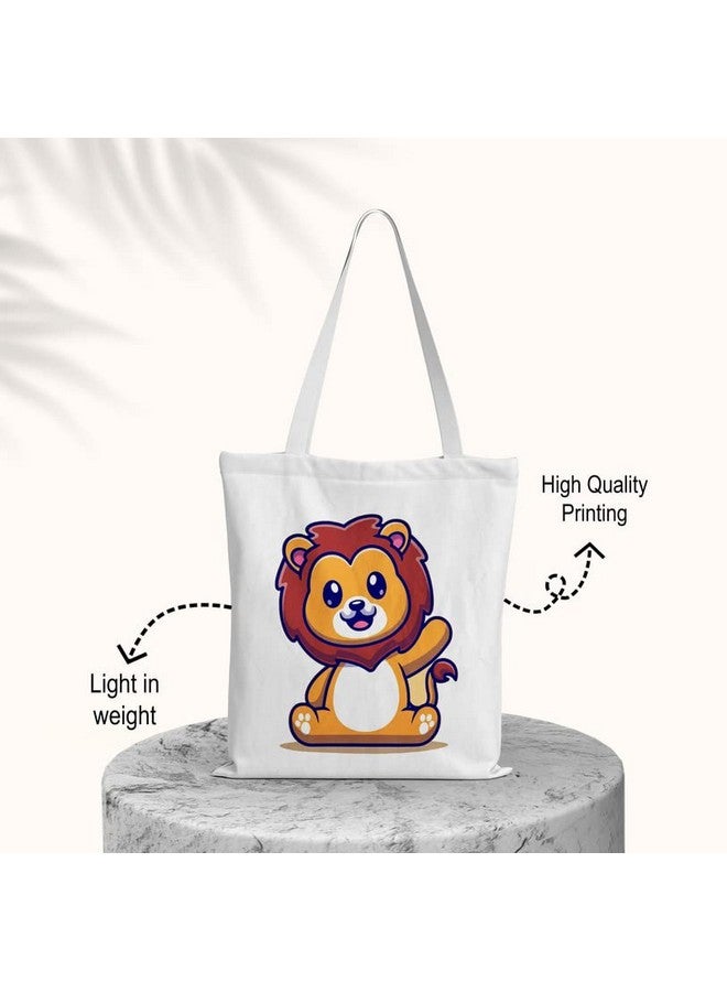 TrendoPrint Women Shopping/Grocery Bag, Multi-Purpose Bag, Canvas Bag With 15kgs Capacity Multicolor Cotton Tote Bag-TBTP25 - Image 4