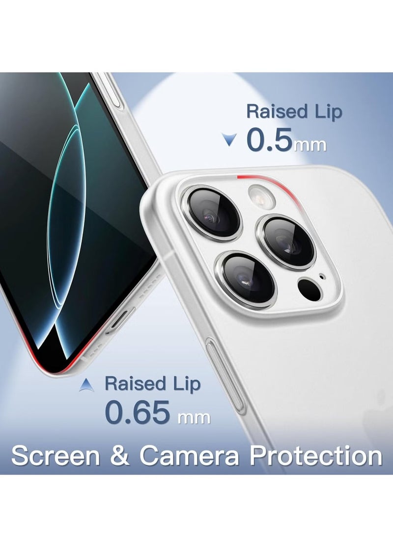 JAJEEK Ultra-Slim 0.35mm Case for iPhone 16 Pro Max (6.9 Inch) – Lightweight Matte Finish, Full Camera Lens Protection, Minimalist Hard Cover – Slim, Durable, Anti-Scratch, and Perfect Fit - Image 4
