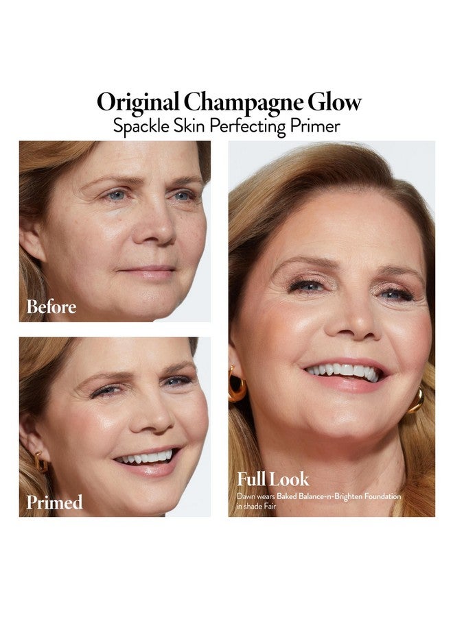 لوار جيلر نيويورك برايمر سباكل - شامبانيا جلو - حجم كبير 2 أونصة سائلة - برايمر مكياج بحمض الهيالورونيك للبشرة الناضجة - Image 2