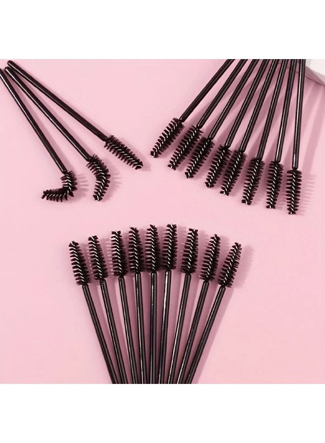 20 In 1 Disposable Eyelash Brushes Mascara Wands Spoolies For Eyelash Extensions Makeup Kit - Image 2
