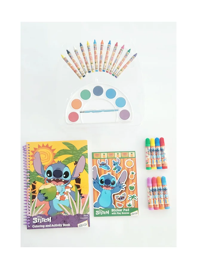 Disney Stitch Super Activity
Color,Sticker&Design Set