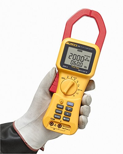 FLUKE مقياس تيار متردد مستمر فلوك 355، 2,000A AC/DC، موصلات حتى 58 مم، قياس الجهد، التردد، والمقاومة - Image 2