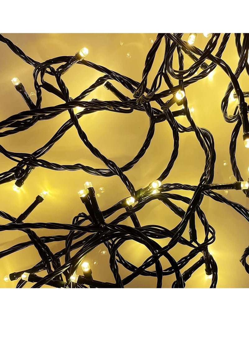 Warm White LED String Lights Black Wire Plug-in 30mtr 300 LEDs String Home Decorative LED Strip for Christmas EID Ramadan Diwali and Wedding Parties Decoration Box Button Control 8 Modes - pzsku/Z85137778B47C53630C14Z/45/_/1695390677/48c62bdf-81df-4fd9-942c-77c62f8466b9