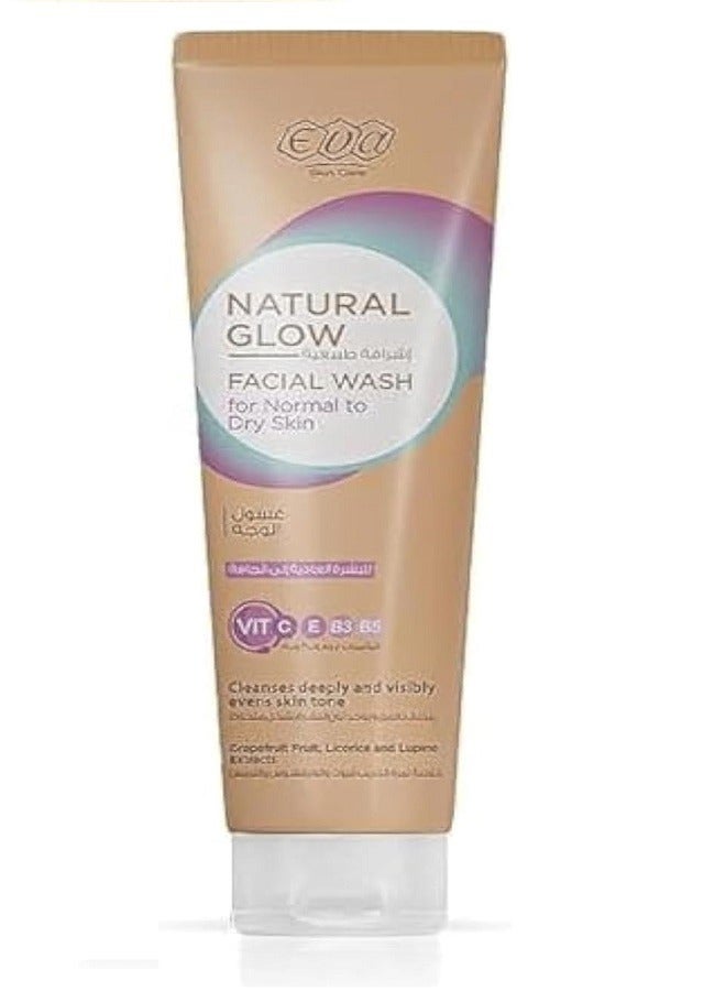 إيفا غسول الوجه إيفا سكين كير  للبشرة العادية إلى الجافة 100 مل - Image 1