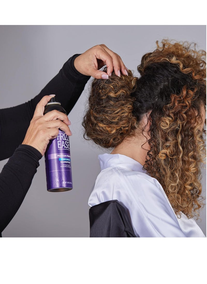 John Frieda - John Frieda Anti Frizz, Frizz Ease Firm Hold Hairspray, Anti-Humidity Spray for Hair, for 24-hour Hold, 12 Oz - Image 1