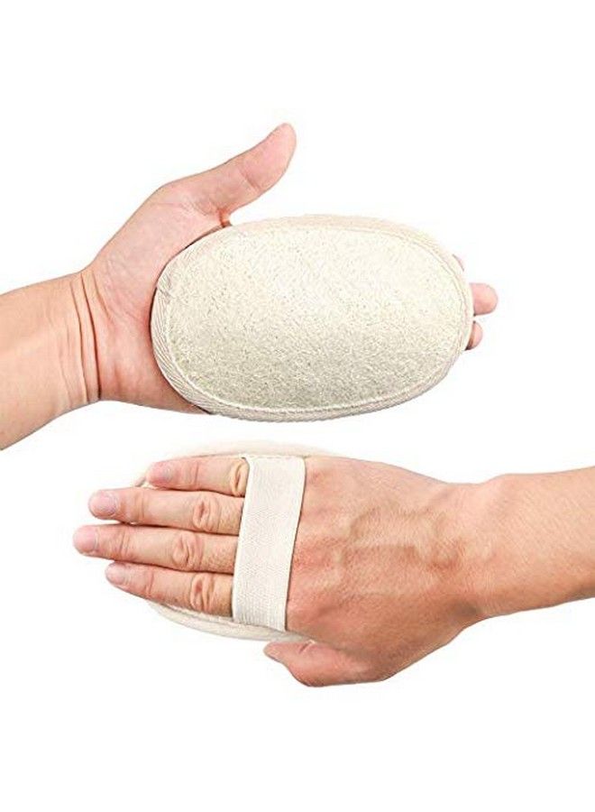 jeoga Pack Of 10 Natural Loofah Shower Loofah Lufah For Men Women - Image 2
