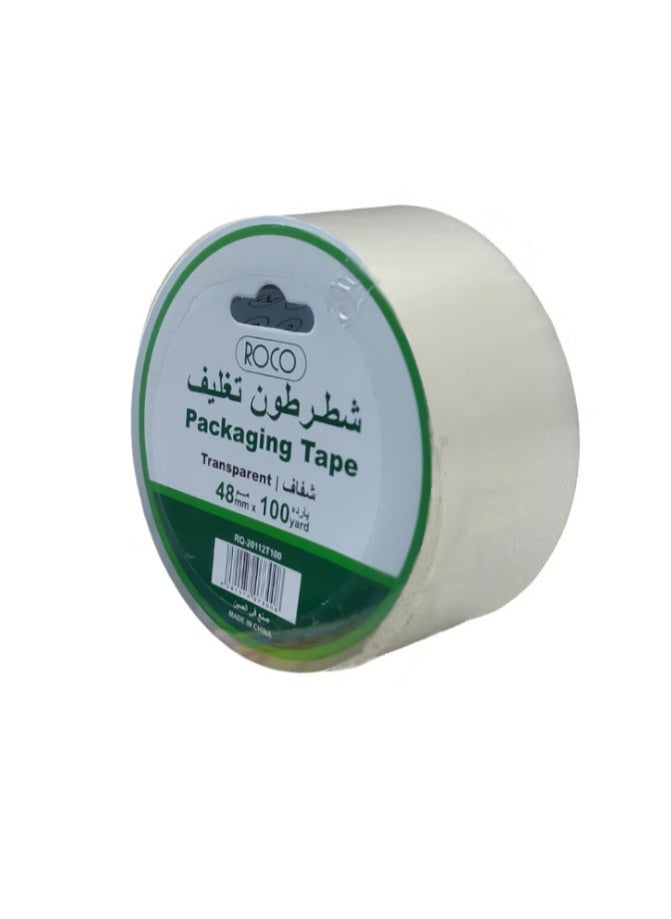 ROCO Heavy Duty Packaging Tape Clear 48mm x100y  - Image 2