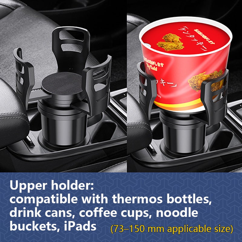 Rotating Car Cup Holder ABS Universal Fit Cup Stand - Image 4