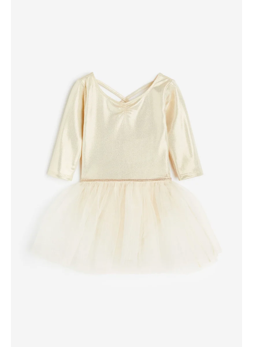 H&M Dance Leotard With Tulle Skirt