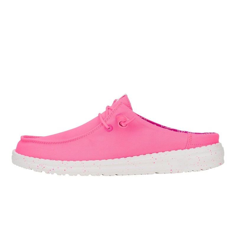 HEYDUDE Wendy Slip Classic - Neon Pink - Image 1