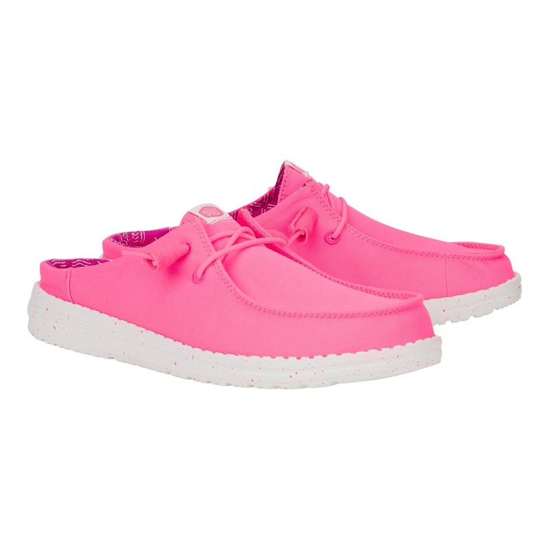 HEYDUDE Wendy Slip Classic - Neon Pink - Image 4