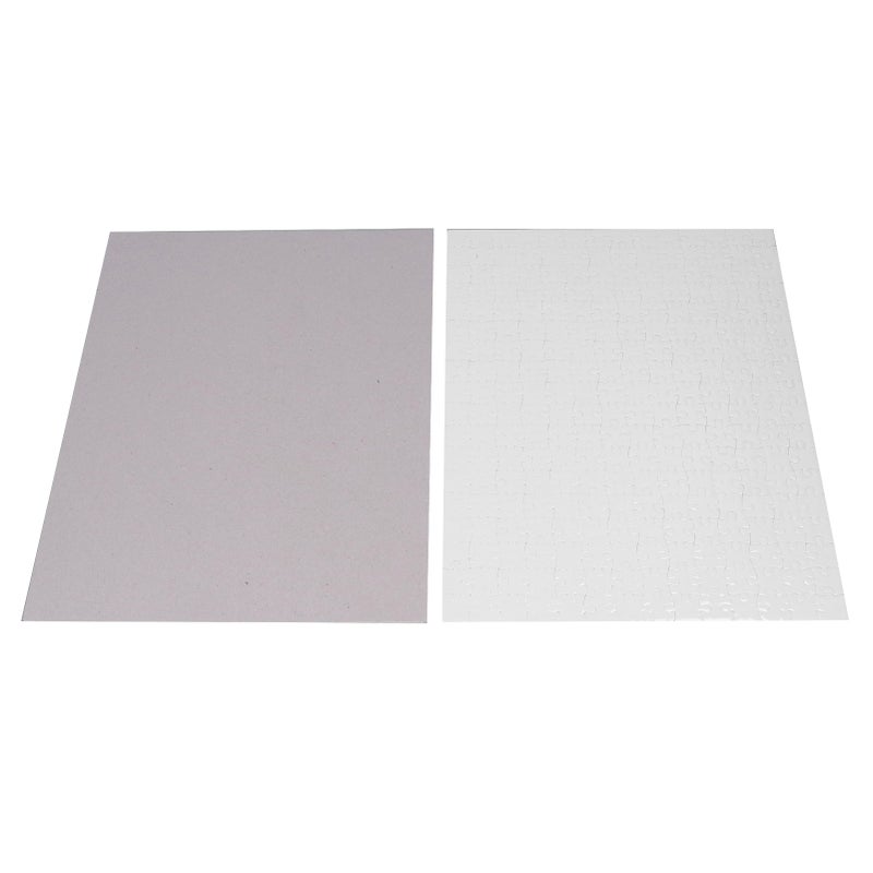 10 Sets DIY Blank Puzzle Heat Press Jigsaw Sublimation Transfer Consumables A3 26x38.5cm 252pcs - Image 4