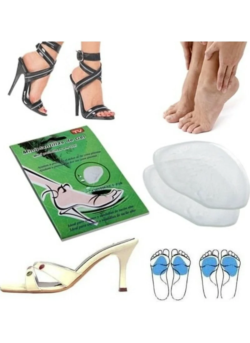 Mobee Non-Slip High Heel Shoe Insoles Transparent