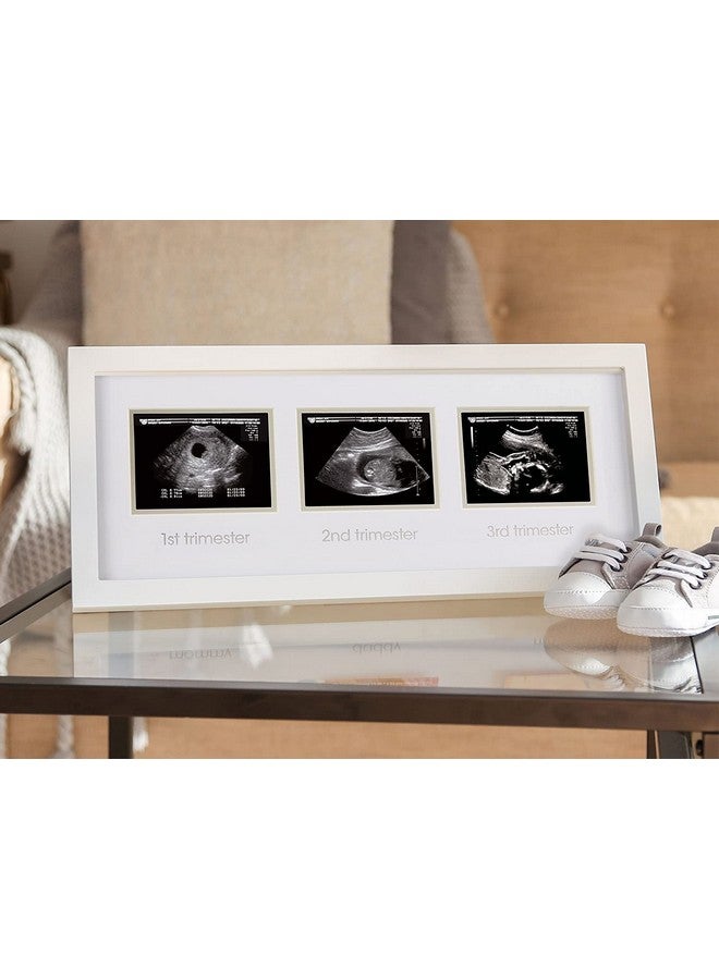 pearhead Trimester Progression Sonogram Picture Frame Pregnancy Milestone Keepsake Photo Frame Sonogram Keepsake Genderneutral Baby Nursery Décor - Image 3
