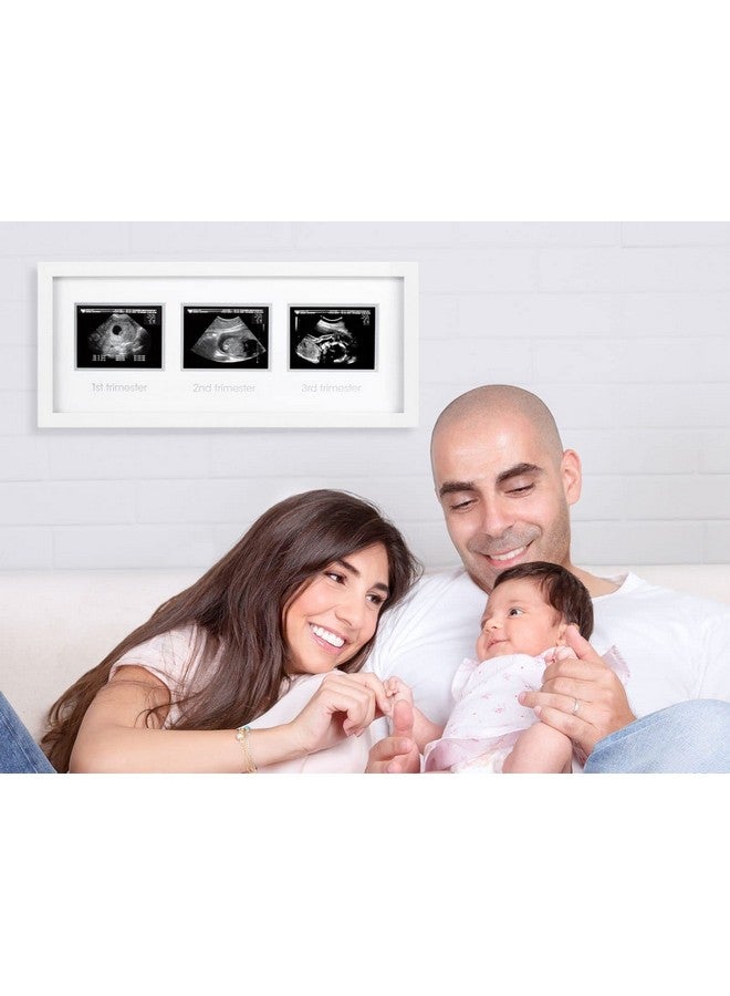 pearhead Trimester Progression Sonogram Picture Frame Pregnancy Milestone Keepsake Photo Frame Sonogram Keepsake Genderneutral Baby Nursery Décor - Image 4