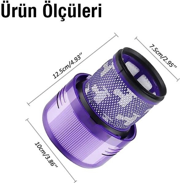 High Efficiency Washable Dyson V11 Filter Dyson V15 Filter Rear Hepa Filter 1 Piece