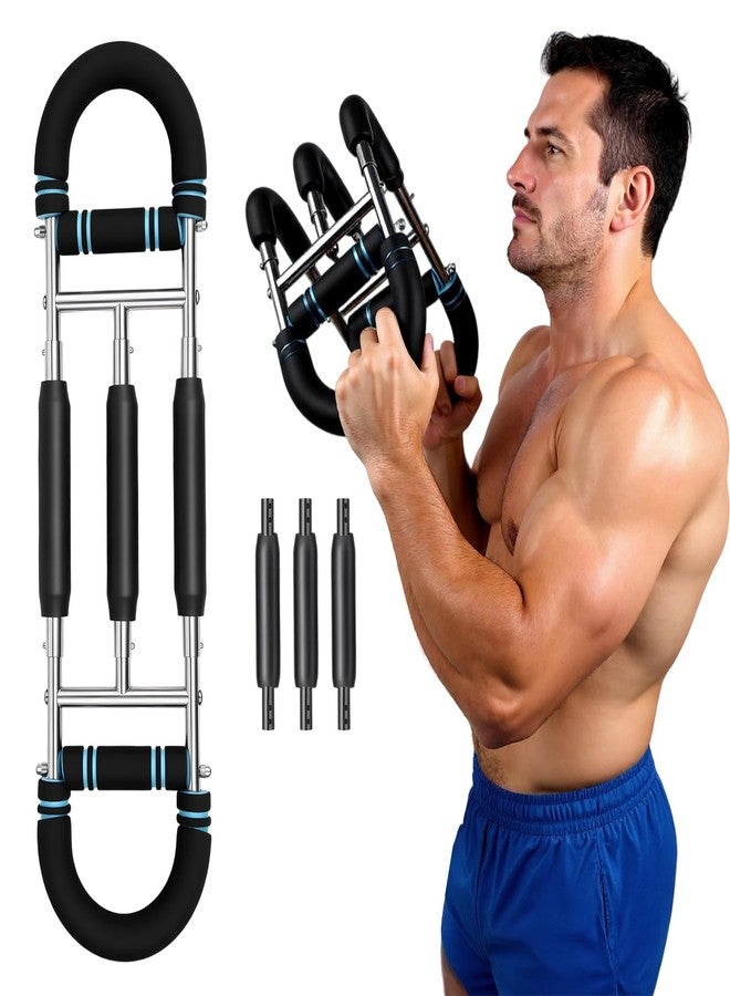 BestYiJo Twister Arm Trainer - Adjustable Resistance (83-132lbs) with Triple Spring System | Arm Exercise Equipment for Home Gym & Upper Body Workout | Chest & Forearm Strengthener - Image 1