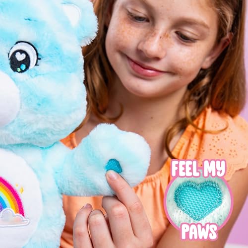Basic Fun Care Bears - 14" Sweet Serenity Bear - Medium Size Plush, Sensory Toy, Emotional Support Plushie, Ages 4+ - Image 4