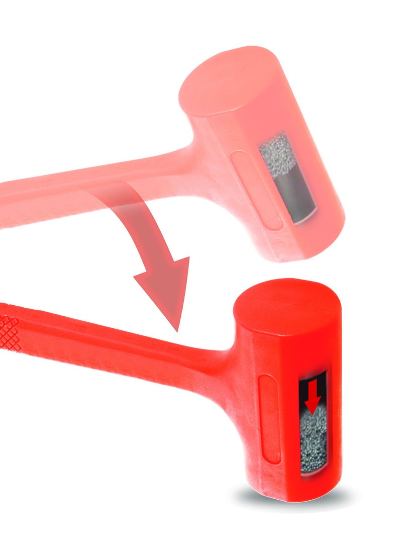 Performance Tool M7216 16-Ounce High-Visual Dead Blow Hammer - 16oz - Image 2