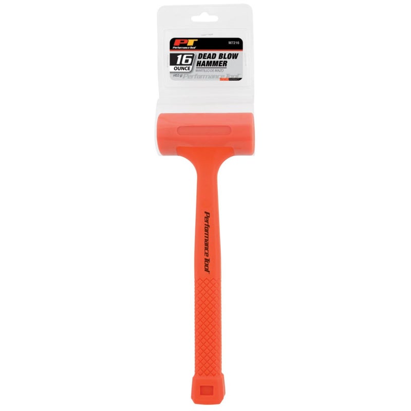 Performance Tool M7216 16-Ounce High-Visual Dead Blow Hammer - 16oz - Image 3