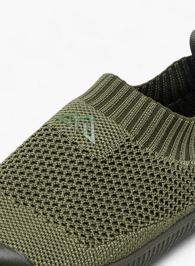 Oaklan by Shoexpress Textured Slip-On Sports Shoes