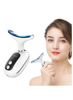 Facial Lifting Vibration Neck Massager 3 Massage Modes for Skin Care Lifts and Tightens Sagging Skin