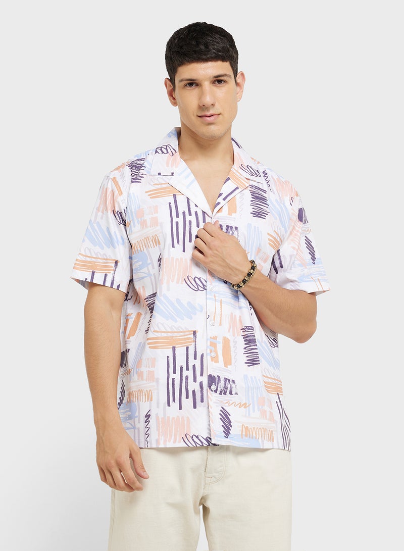 روبرت وود قميص بطبعة منتجع - Image 1