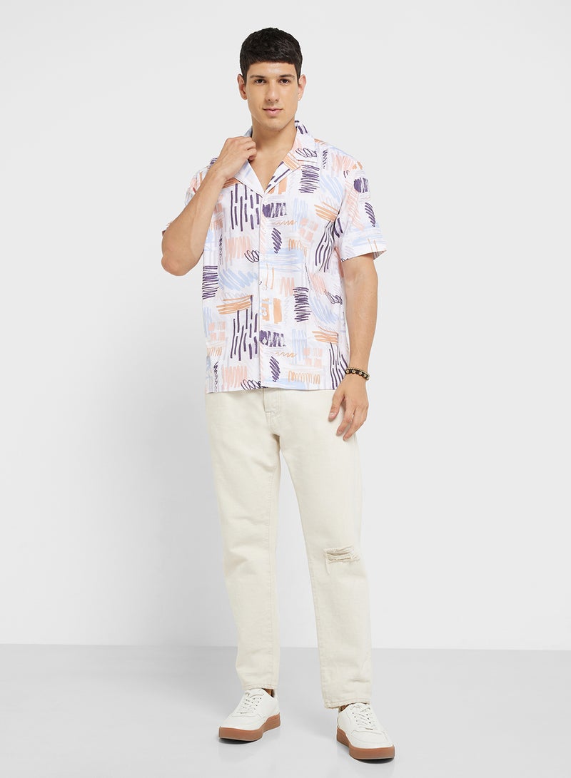 روبرت وود قميص بطبعة منتجع - Image 4