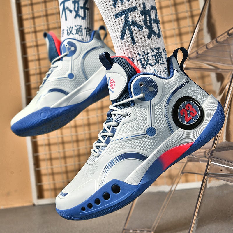 High-Top Basketball Shoes Men'S And Women'S Student Youth Competition Sneaker Professional Combat Sneakers Boys' Running Shoes - Image 3