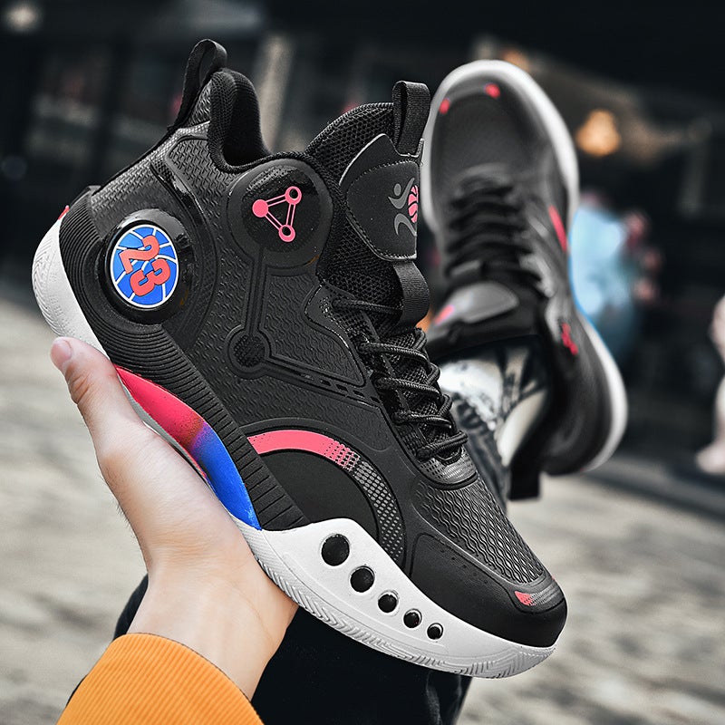 High-Top Basketball Shoes Men'S And Women'S Student Youth Competition Sneaker Professional Combat Sneakers Boys' Running Shoes - Image 5