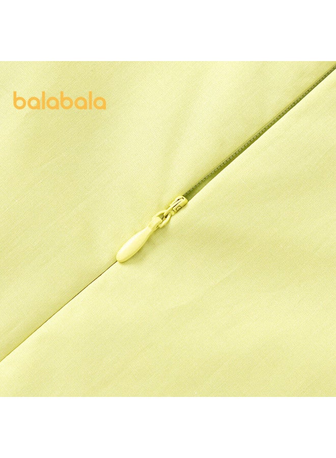 Balabala Girls' Dress Children's Dress Summer Dress For Big Kids With Butterfly Bow Sweet And Fashionable 208225111040 - Image 4