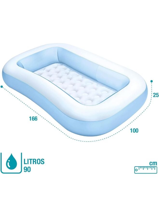 Summer Special Inflatable Kid Swimming Pool with Air Pump, Bathtub, Water Pool for Kids. Multicolor - Image 1