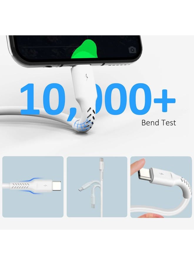 Umefly 6 inch Short USB C Cord Fast Charge 5 Pack Durable USB A to USB Type C 3A Fast Charging Cable for Charging Station Compatible with Samsung Galaxy Note 20 A20 A51 S10 S20 Plus Ultra LG Stylo K51 - Image 4