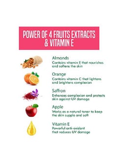 Nature's Essence Gentle Fruit Facial Kit 3 Use White 1 Count 60 Gm  - Image 4