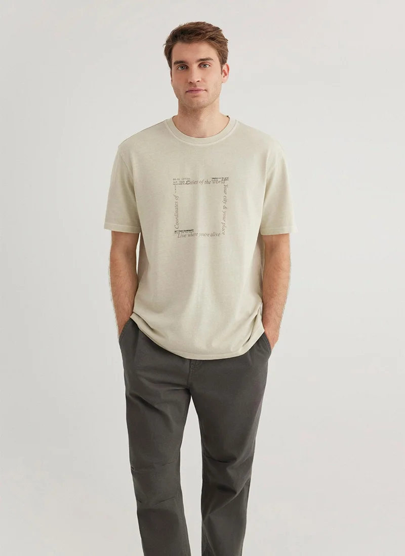 MAVI Brown T-shirt