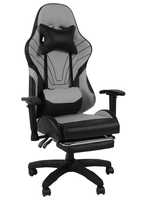 Gaming Chair, Office Chair High Back Computer Chair Desk Chair Racing Executive Ergonomic Adjustable Swivel Chair with Headrest and Lumbar Support