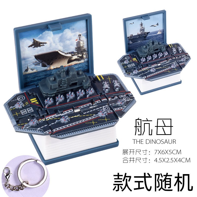 3D Pop-up Book Mini Keychain Random Blind Box Toy - Image 5